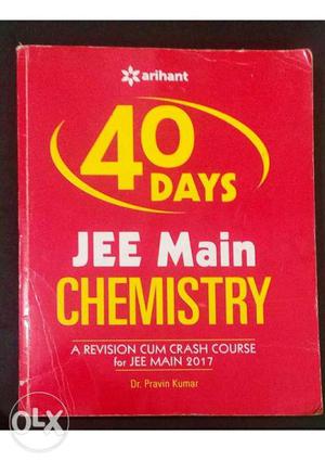 40 Days JEE Main Chemistry Book (nine 8 33 five nine 8 one