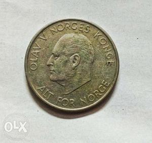 5 Kroner () Norway Coin