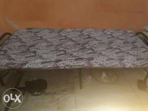 6 by 3 plywood folding bed without bedding urgent