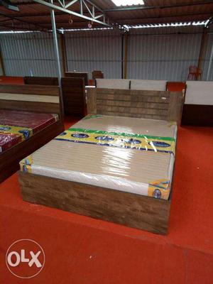 Box Bed & mattress with storage available.