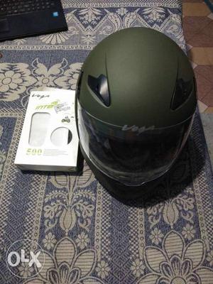 Brand new helmet and bluetooth