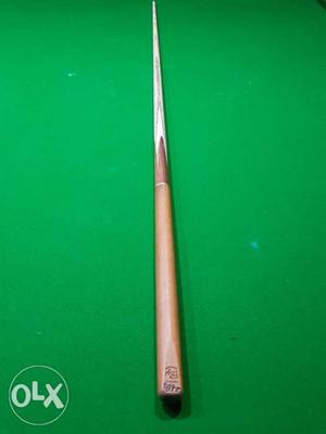 Brown And White Cue Stick