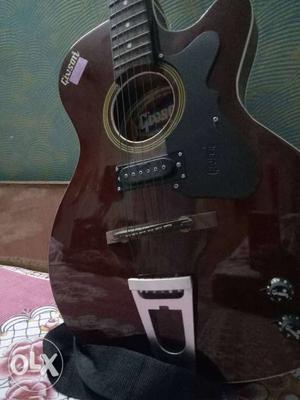 Brown Gibson Single-cutaway Acoustic Guitar