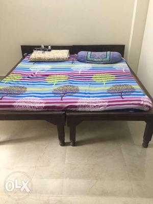 Double bed for sale almost new not even used for