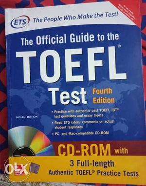 ETS TOEFL iBT test 4th edition latest unused book