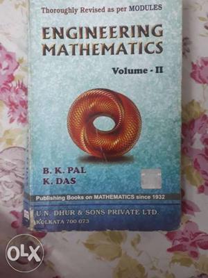 Engineering Mathematics Volume- II Book