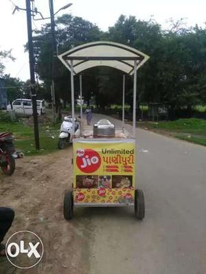 Larry for Panipuri, Trolly new condition storage