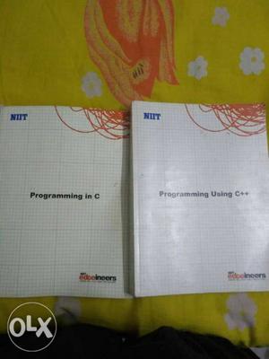 NIIT material for programming languages