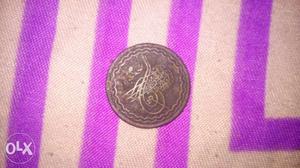Nizam shah coin in 17th century in hydrabad