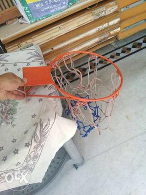 Orange Basketball Rim