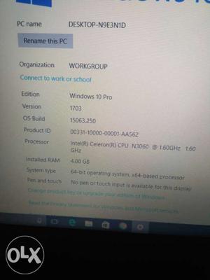 PC Name Information Screengrab