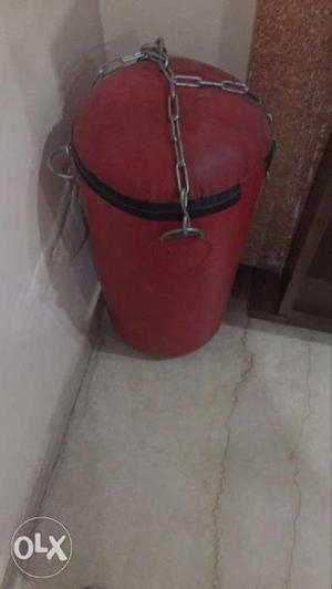 Red And Black Heavy Bag