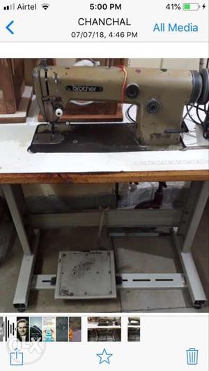 Sewing Machine In Good Condition With Motor And