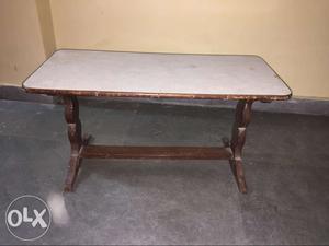 Strong wooden table. no damage/ crack