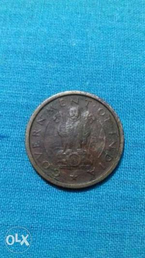 This the the antique 1 pice coin of  The
