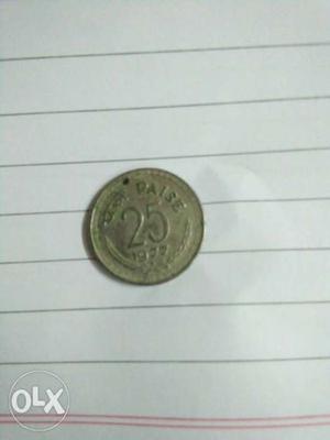 Very old indian coin... Year 