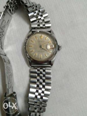 Vintage Rolex Oysterdate precision watch