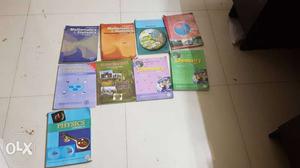 Whole set of books req for 12th sci course.