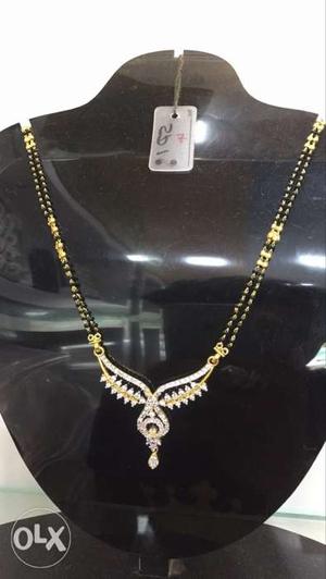 2 gram gold plated necklace with bill and 100%