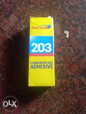 203 Fevi Kwik Cyanoacrylate Adhesive Box