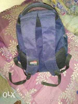 American Tourist Bag College Bag. Blue Color