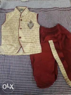 Baby Ethnic Dress useful to 6 mnts to 1 yr old -