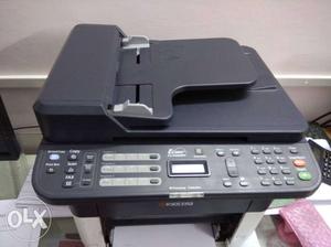 Black And Gray Kyocera Photocopier