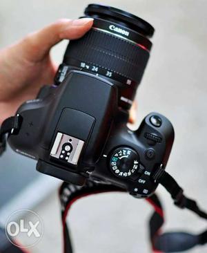 Black Canon EOS DSLR Camera