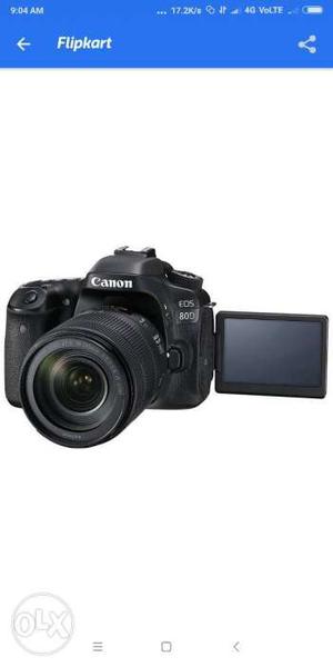 Black Canon EOS DSLR Camera For rent  per day