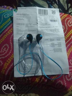 Blue Earphones