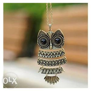 Brand new The New Fashion Owl Pendant Necklaces
