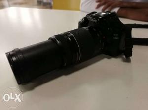 Canon 550D DSLR with  lens and  lens with