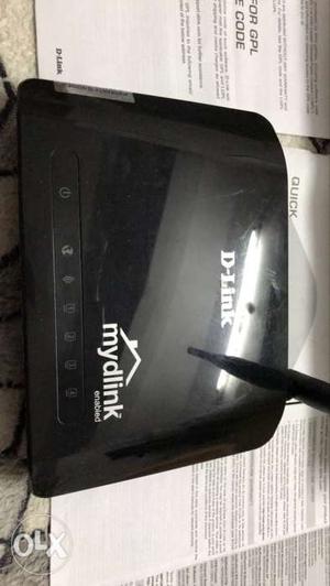 D link router, working in a good condition but