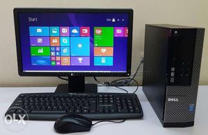 DELL Coer i3 4gb/500gb 15"LCD Complete set Rs./- Only in