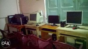 Desktop With UPS, Table & Chair, Only Rss.PC)