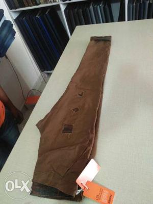 Distressed Brown Pants