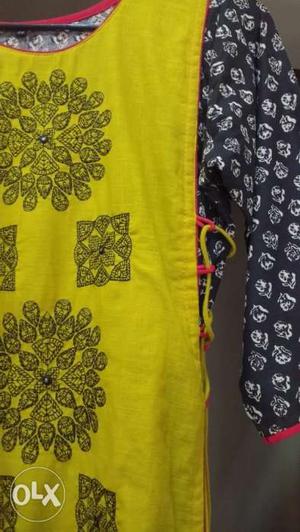 Double layer long kurti direct from boutique