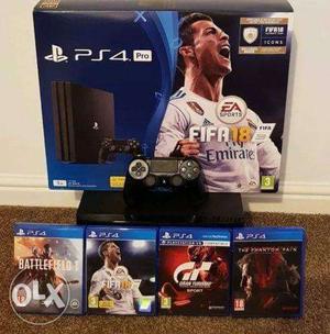 Exchange old to new PS4 pro and Xbox one 1 year. Best offer