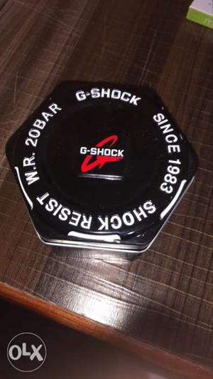 G shock black gold watch original watch