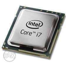 Intel i7 2nd gen computer processor