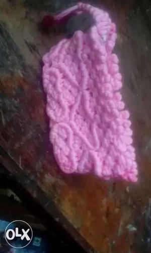 Ladies microne pink purse homemade Idgah Nagar