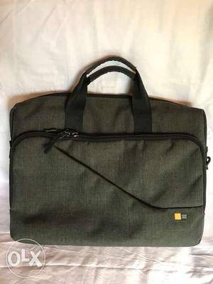 Laptop bag of Very fine fabric,used twice or