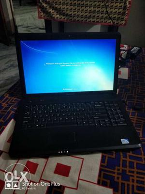 Lenevo black laptop
