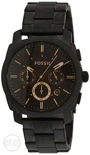 New fossil watch not used no scratches with box