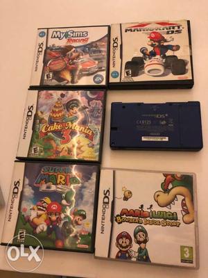 Nintendo ds sith 6 original games