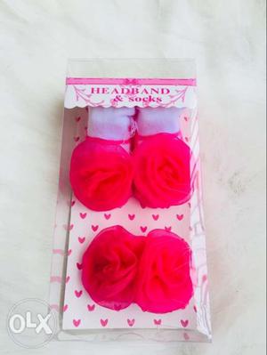 Picky any at 249only. headband and sockbooties.