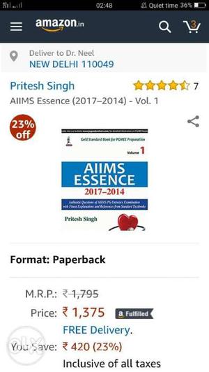 Pritesh singh aiims essence it is totally new