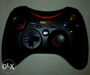 Red Gear Black And Red Wireless Xbox One Controller