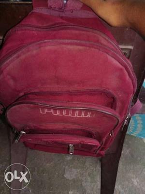Red Puma Backpack