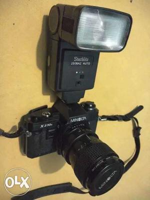 Rill Film Camera- Minolta X-370s/SLR